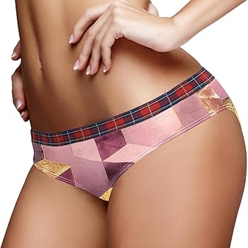 FNETJXF Womens Underwear, Womens Panties, Low Rise Hipster